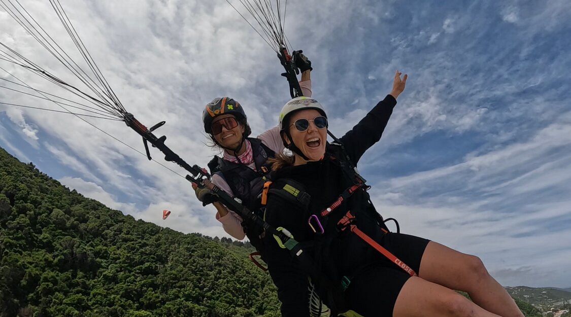 Paragliding in the Wilderness