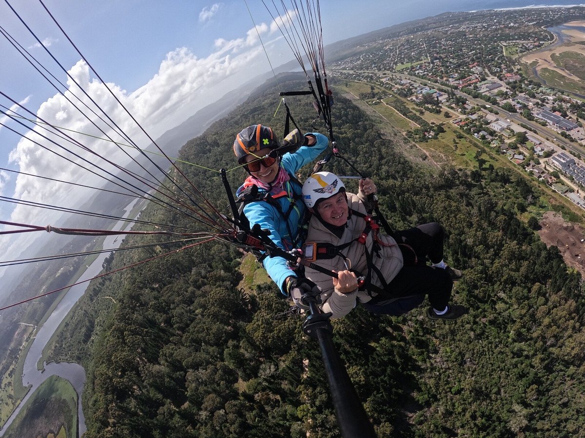 Paragliding in the Wilderness